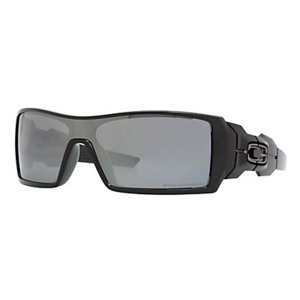 New Oakley Men's Oil Rig 50mm Polished Black Polarized Sunglasses